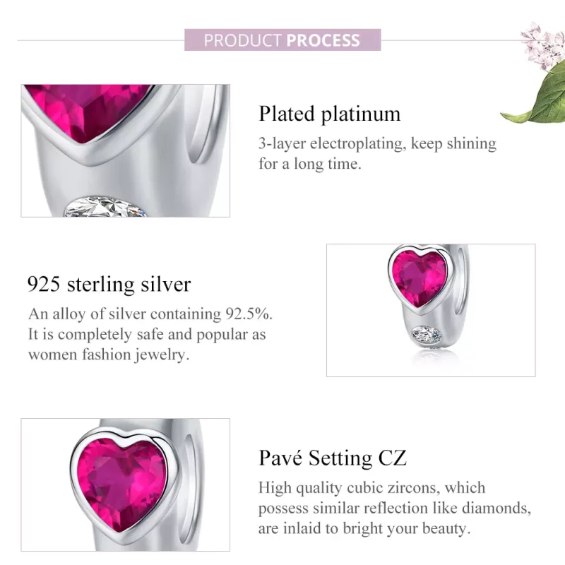 (afbeelding voor) Pandora Style Heldere Liefde Spacer Bedel - BSC123 - Bekijken 7