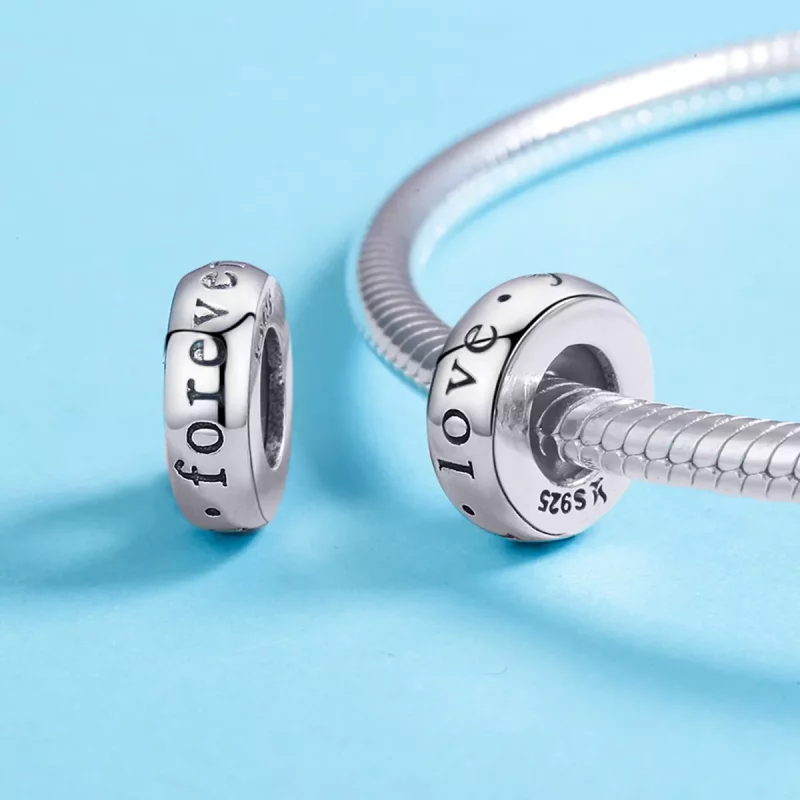 (afbeelding voor) Pandora Style Hou voor altijd van je Spacer Bedel - SCC595 - Bekijken 5