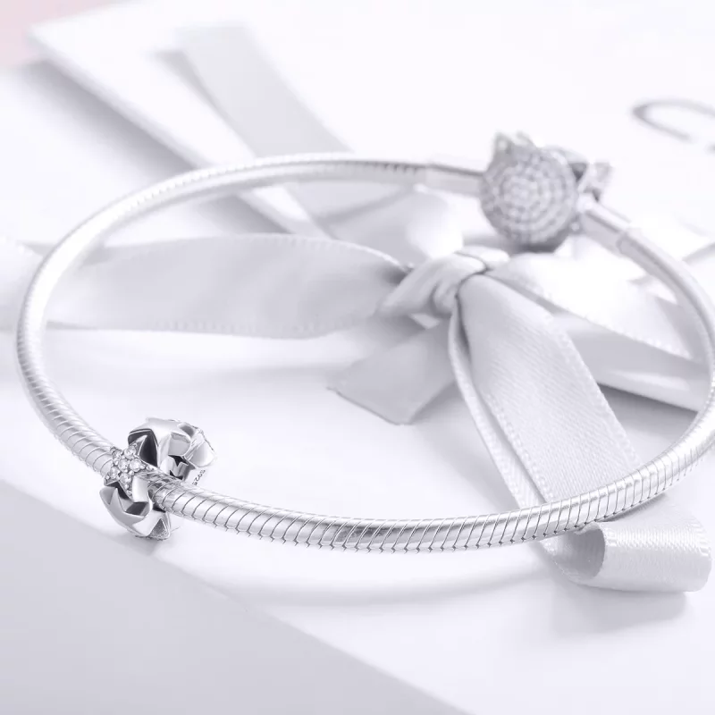 (afbeelding voor) Pandora Style Kleine sterren Spacer Bedel - SCC929 - Bekijken 3