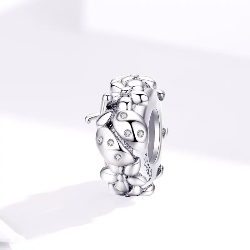 (afbeelding voor) Pandora Style Lieveheersbeestje Spacer Bedel - BSC112 - Bekijken 4