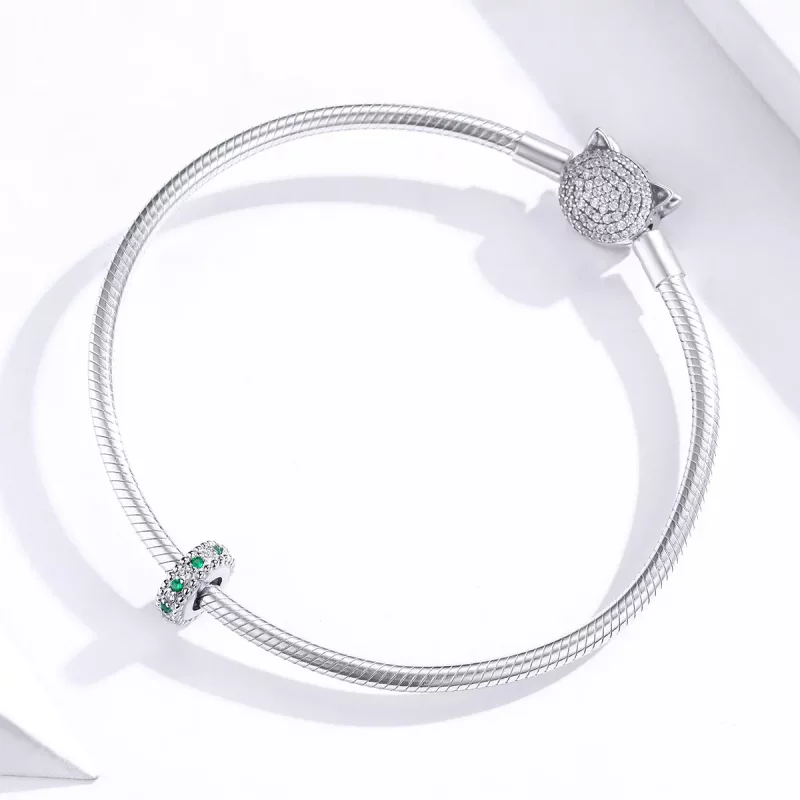 (afbeelding voor) Pandora Style Retro Spacer Bedel - BSC185 - Bekijken 3