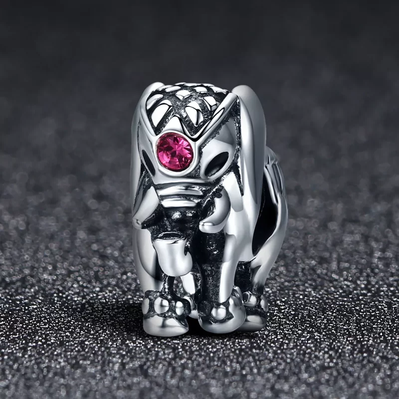 (afbeelding voor) Pandora Style Schattige babyolifant Spacer Bedel - SCC321 - Bekijken 2