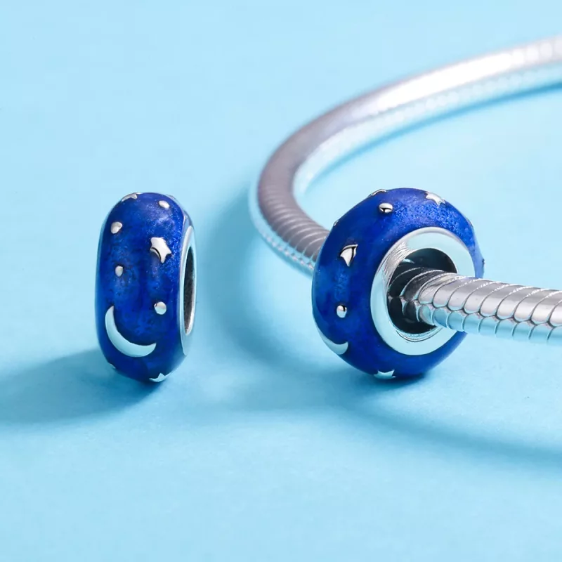 (afbeelding voor) Pandora Style Sterrenhemel Spacer Bedel - SCC599 - Bekijken 5