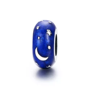 (afbeelding voor) Pandora Style Sterrenhemel Spacer Bedel - SCC599