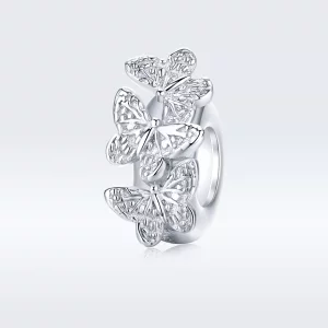 (afbeelding voor) Pandora Style Vlinder Spacer Bedel - BSC120