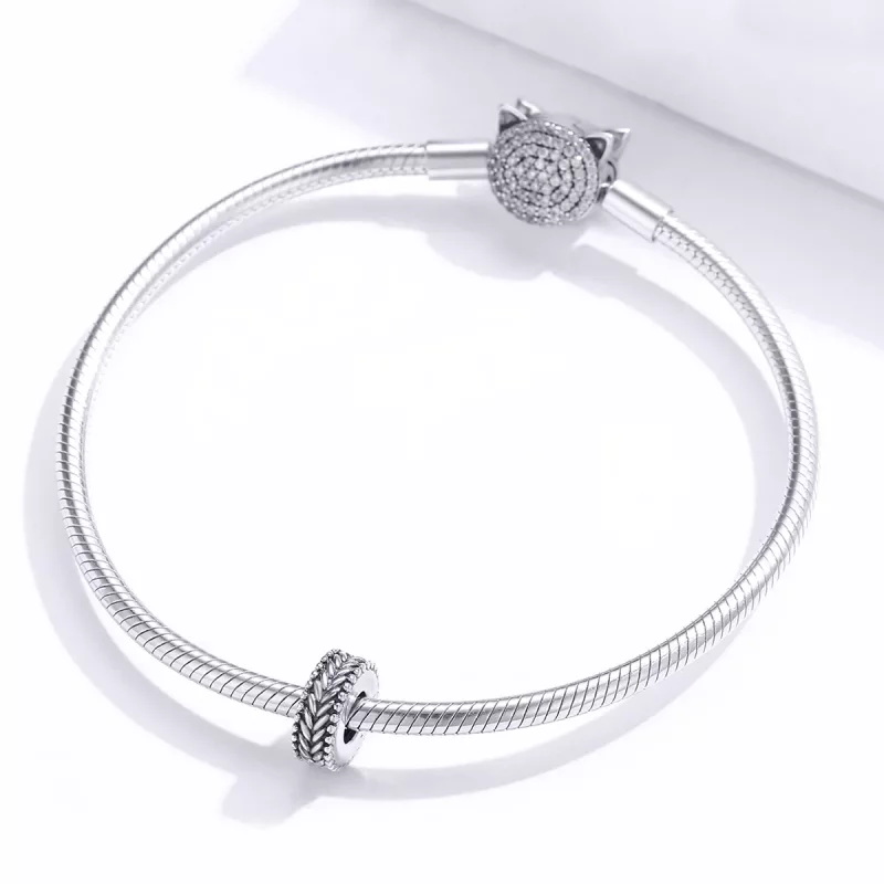 (afbeelding voor) Pandora Style Wheet Spacer Bedel - SCC1452 - Bekijken 3