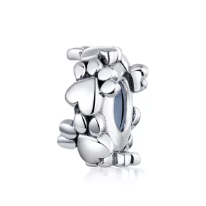 (afbeelding voor) Pandora Style Zoete Harten Spacer Bedel - SCC1504
