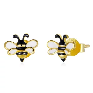 (afbeelding voor) Pandora Style Bij Oorknopjes - SCE1182