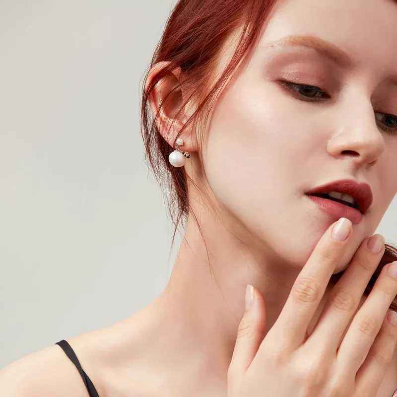 (afbeelding voor) Pandora Style Bij Oorknopjes - SCE232 - Bekijken 10