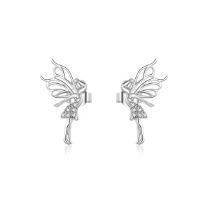 (afbeelding voor) Pandora Style Bloem Elf Oorknopjes - BSE338