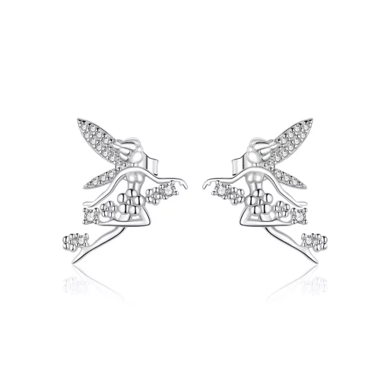 (afbeelding voor) Pandora Style Bloem Elf Oorknopjes - BSE341