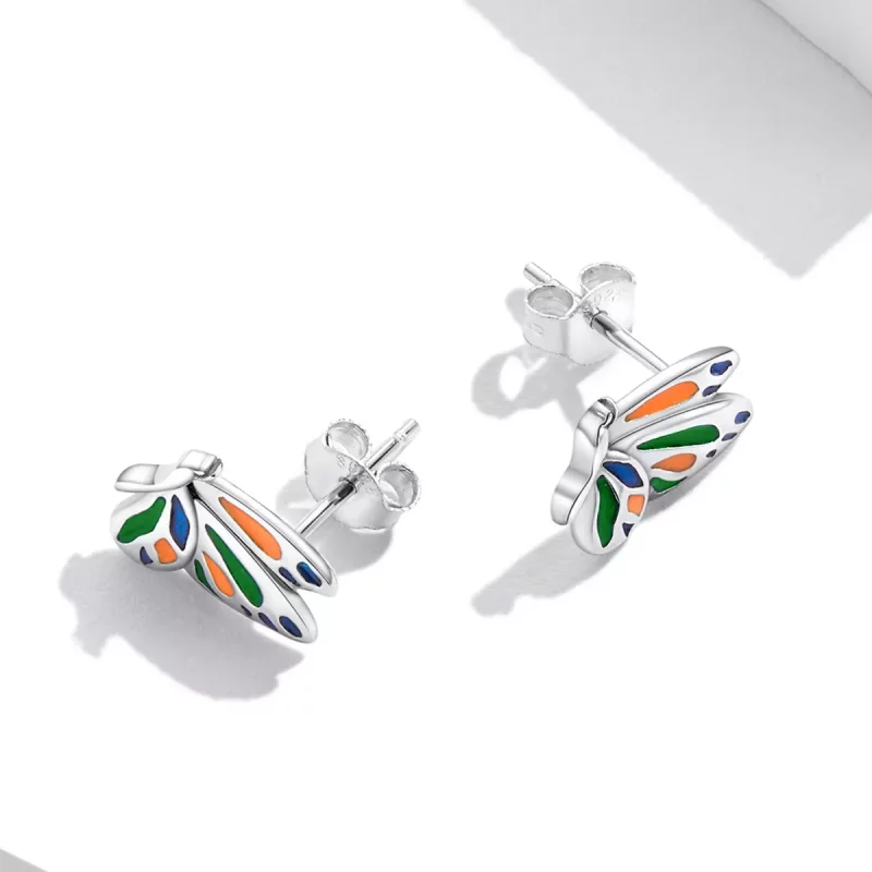 (afbeelding voor) Pandora Style Briljante vlinder Oorknopjes - SCE1359 - Bekijken 4