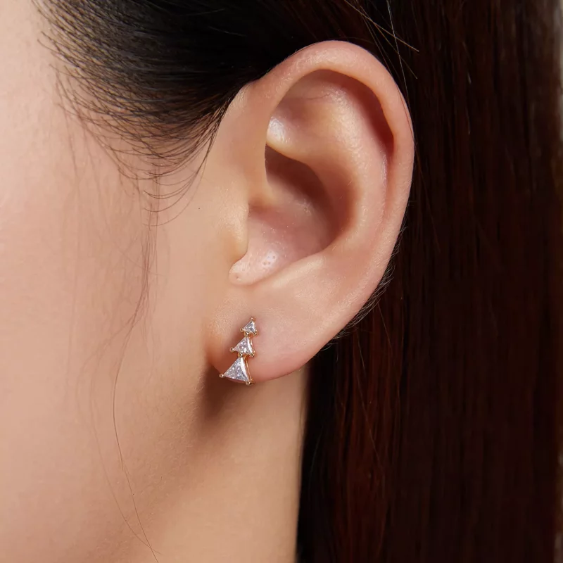 (afbeelding voor) Pandora Style Delicate kerstboom Oorknopjes - SCE1268-B - Bekijken 5