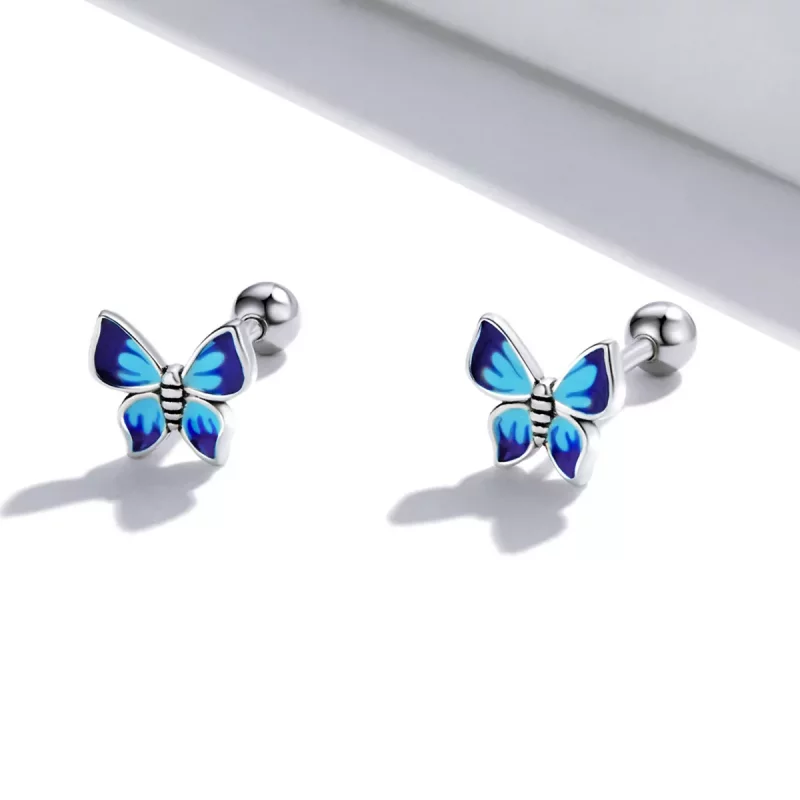 (afbeelding voor) Pandora Style Delicate vlinder Oorknopjes - SCE1285 - Bekijken 2