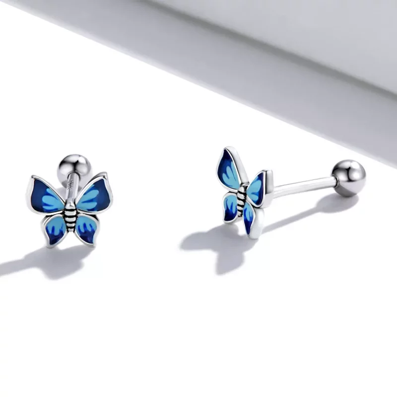 (afbeelding voor) Pandora Style Delicate vlinder Oorknopjes - SCE1285 - Bekijken 4