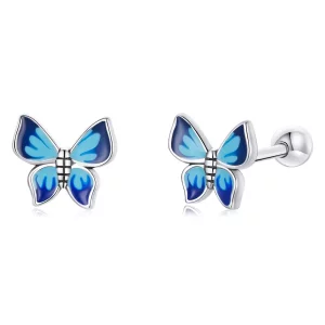 (afbeelding voor) Pandora Style Delicate vlinder Oorknopjes - SCE1285