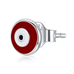 Pandora Style Duivelsoog Oorknopjes - SCE1207-RD (afbeelding voor) Pandora Style Duivelsoog Oorknopjes - SCE1207-RD