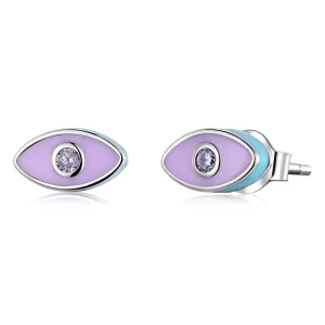 (afbeelding voor) Pandora Style Duivelsoog Oorknopjes - SCE1367