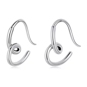 (afbeelding voor) Pandora Style Eenvoudige liefde Oorknopjes - SCE1333