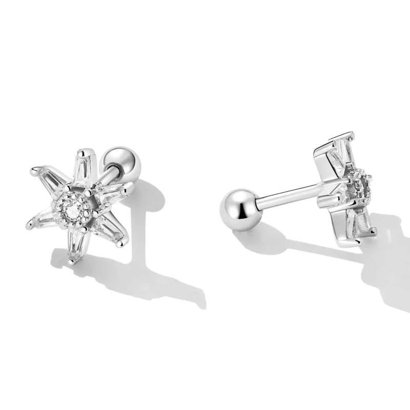 (afbeelding voor) Pandora Style Geraffineerde Zirkoon Oorknopjes - SCE1458 - Bekijken 3