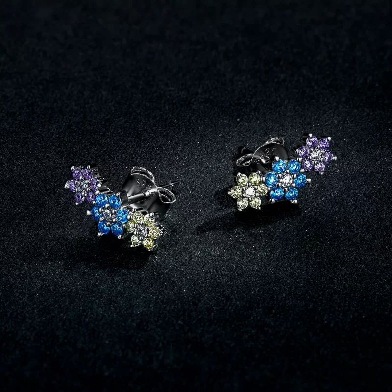(afbeelding voor) Pandora Style Glans Bloemen Oorknopjes - BSE593 - Bekijken 5