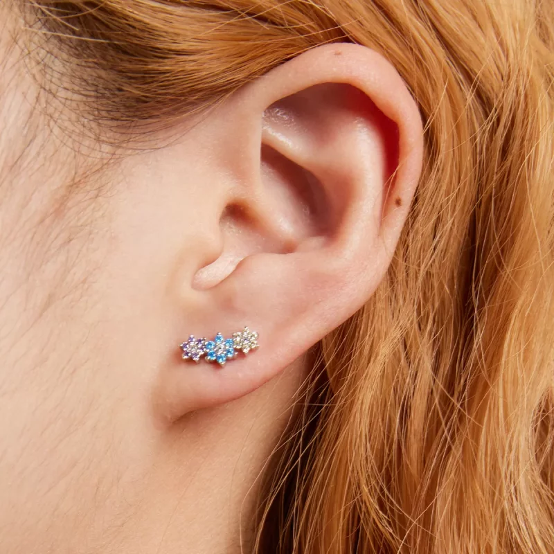 (afbeelding voor) Pandora Style Glans Bloemen Oorknopjes - BSE593 - Bekijken 7