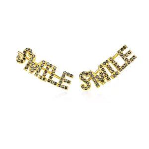 Pandora Style Glimlachen Oorknopjes - SCE764 (afbeelding voor) Pandora Style Glimlachen Oorknopjes - SCE764