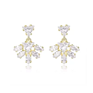 Pandora Style Gouden Herinneringen Oorknopjes - BSE226 (afbeelding voor) Pandora Style Gouden Herinneringen Oorknopjes - BSE226