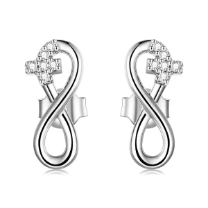 Pandora Style Infinity Symbol - Verfijnd Oorknopjes - BSE544 (afbeelding voor) Pandora Style Infinity Symbol - Verfijnd Oorknopjes - BSE544