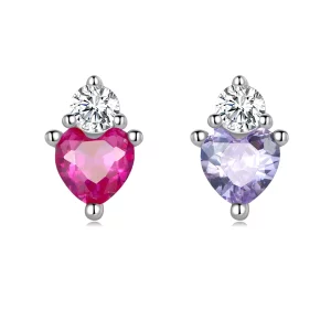 Pandora Style Kleur Hart Snoepjes Oorknopjes - SCE1464 (afbeelding voor) Pandora Style Kleur Hart Snoepjes Oorknopjes - SCE1464