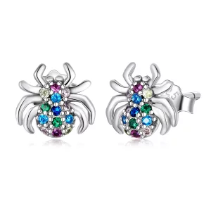 Pandora Style Kleurrijke Spin Oorknopjes - BSE561 (afbeelding voor) Pandora Style Kleurrijke Spin Oorknopjes - BSE561