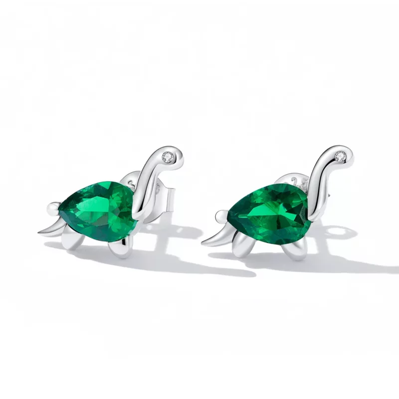 (afbeelding voor) Pandora Style Leuke Dinosaurus Oorknopjes - SCE1379 - Bekijken 2