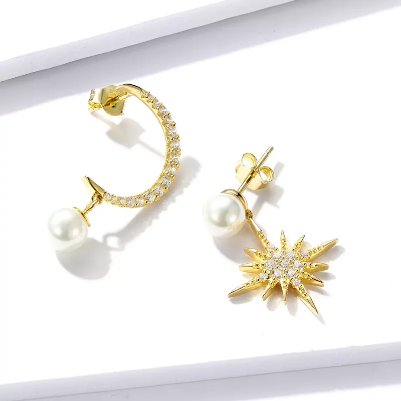 (afbeelding voor) Pandora Style Liefde Nocturne Oorknopjes - BSE308 - Bekijken 3
