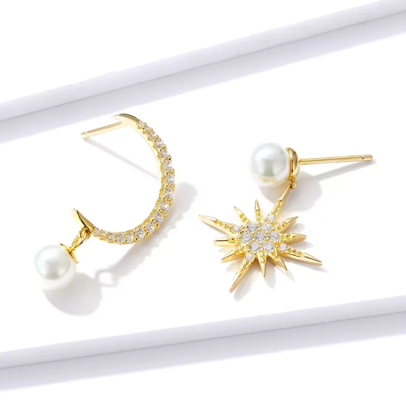(afbeelding voor) Pandora Style Liefde Nocturne Oorknopjes - BSE308 - Bekijken 4