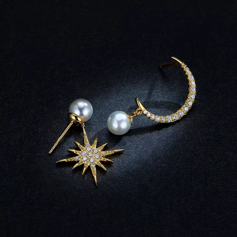 (afbeelding voor) Pandora Style Liefde Nocturne Oorknopjes - BSE308 - Bekijken 5