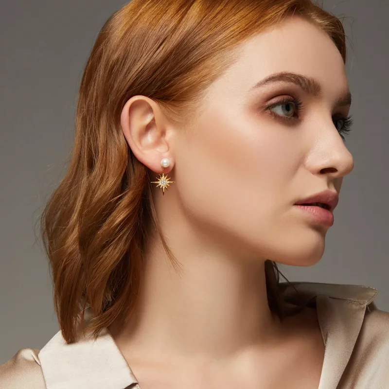 (afbeelding voor) Pandora Style Liefde Nocturne Oorknopjes - BSE308 - Bekijken 9