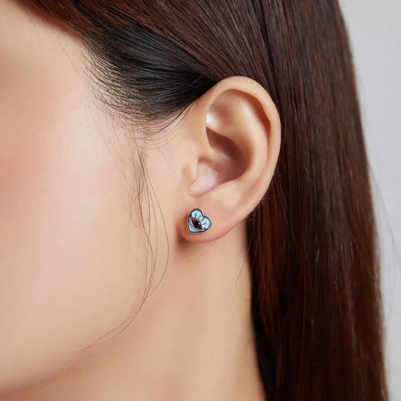 (afbeelding voor) Pandora Style Liefdeswacht Oorknopjes - SCE1134 - Bekijken 6