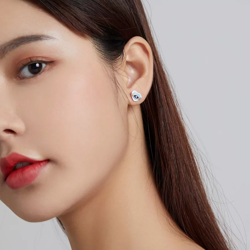 (afbeelding voor) Pandora Style Liefdeswacht Oorknopjes - SCE1134 - Bekijken 8