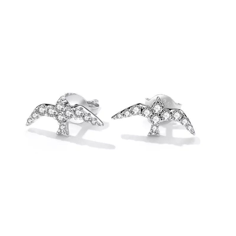 (afbeelding voor) Pandora Style Mini Slik Oorknopjes - BSE594 - Bekijken 3