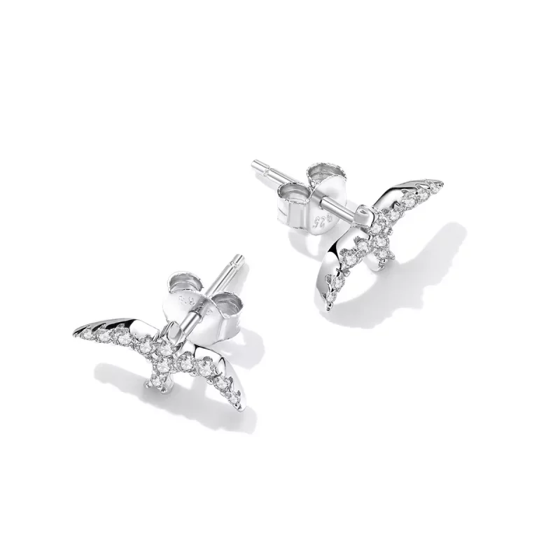 (afbeelding voor) Pandora Style Mini Slik Oorknopjes - BSE594 - Bekijken 4