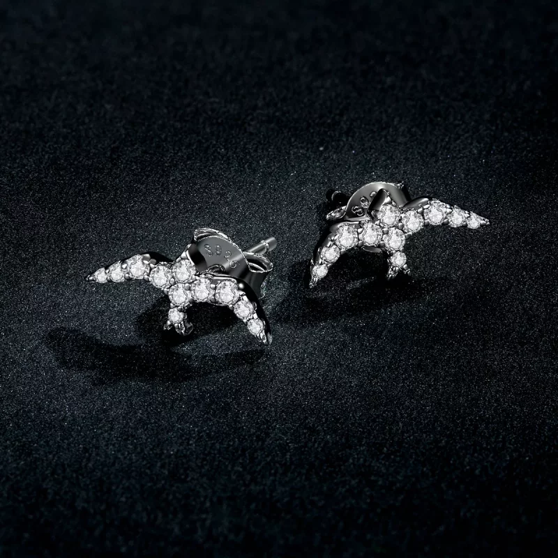 (afbeelding voor) Pandora Style Mini Slik Oorknopjes - BSE594 - Bekijken 5