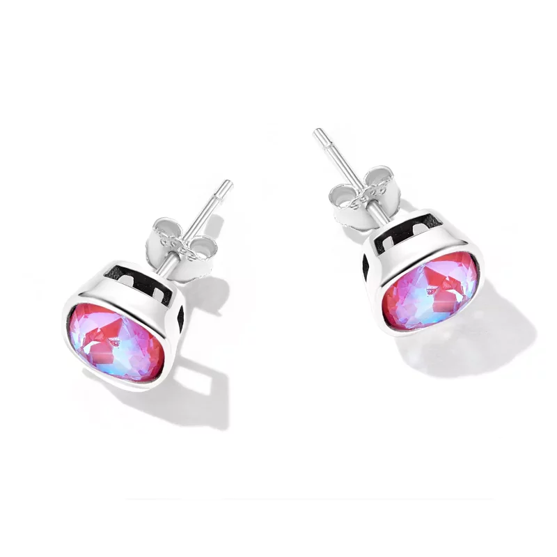 (afbeelding voor) Pandora Style Mokka Fluorescerend Oorknopjes - SCE1413 - Bekijken 4