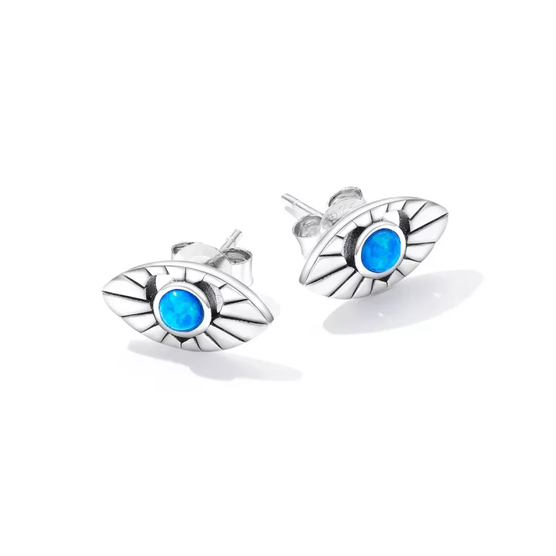 (afbeelding voor) Pandora Style Mystic Devil Eye Oorknopjes - SCE1381 - Bekijken 3