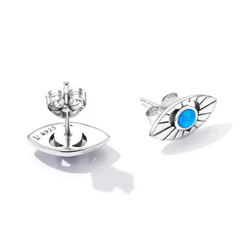 (afbeelding voor) Pandora Style Mystic Devil Eye Oorknopjes - SCE1381 - Bekijken 4
