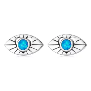 (afbeelding voor) Pandora Style Mystic Devil Eye Oorknopjes - SCE1381