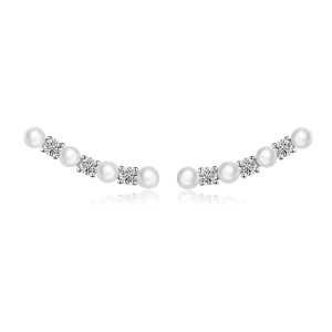 Pandora Style Parel Oorknopjes - BSE118 (afbeelding voor) Pandora Style Parel Oorknopjes - BSE118