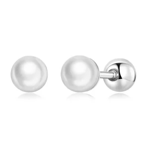 Pandora Style Parel Oorknopjes - BSE630-AL (afbeelding voor) Pandora Style Parel Oorknopjes - BSE630-AL