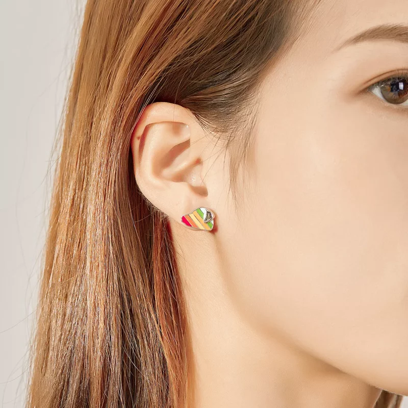 (afbeelding voor) Pandora Style Regenboog Hond Oorknopjes - SCE825 - Bekijken 7