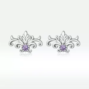 Pandora Style Retro Patroon Oorknopjes - BSE578 (afbeelding voor) Pandora Style Retro Patroon Oorknopjes - BSE578