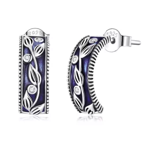 Pandora Style Retro Patroon Oorknopjes - SCE1415 (afbeelding voor) Pandora Style Retro Patroon Oorknopjes - SCE1415